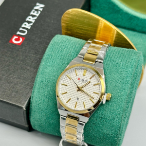 Montre couple CURREN en acier inoxydable